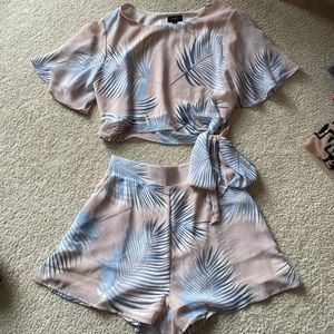 Two Piece Floral Set